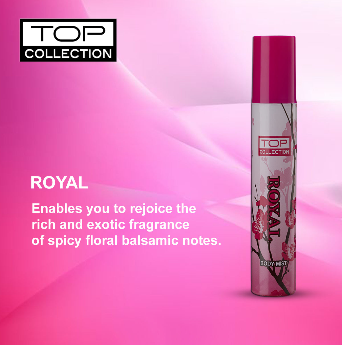 Top Collection Body Mist - Royal, 75ml