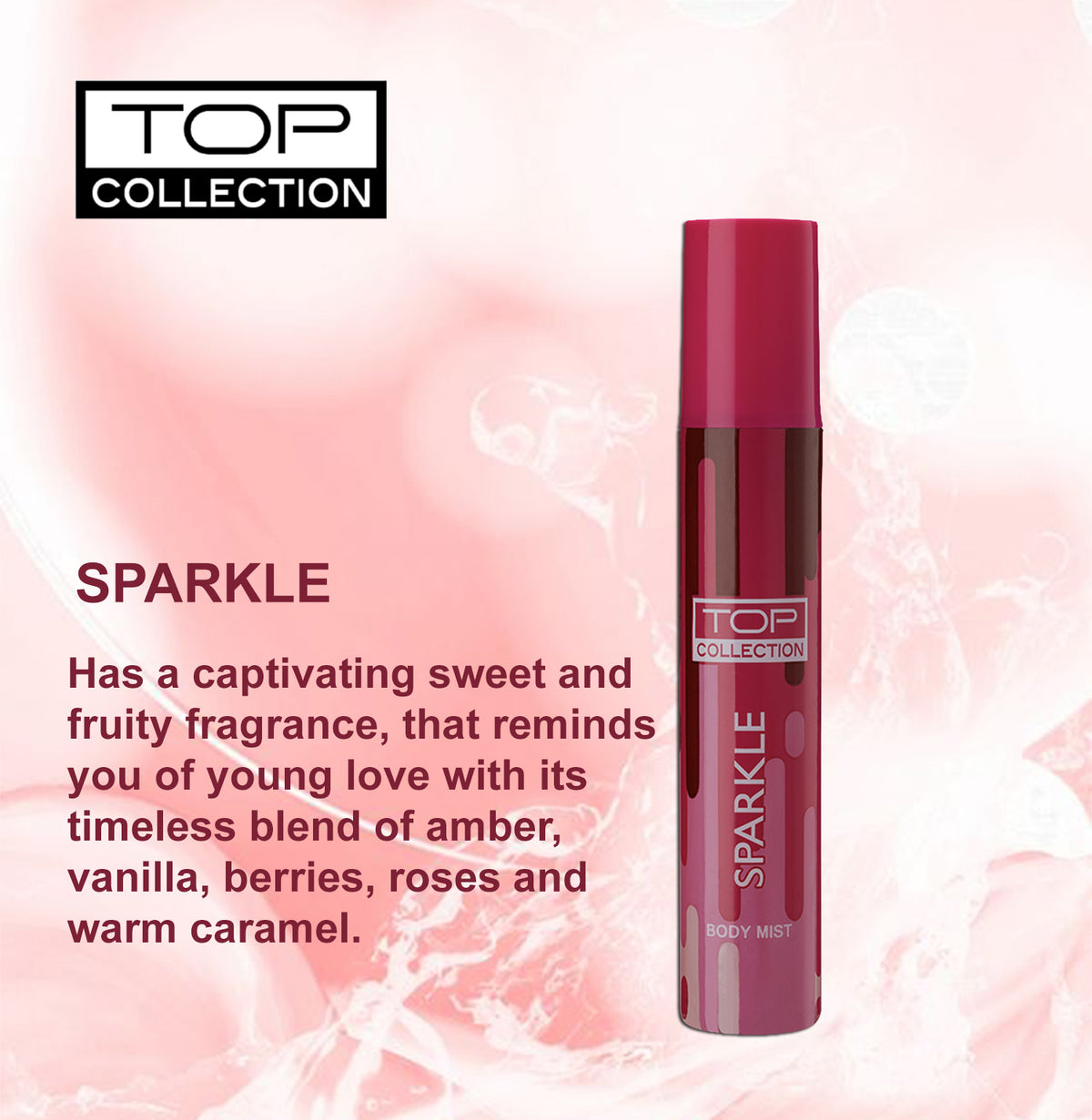 Top Collection Body Mist - Sparkle, 75ml