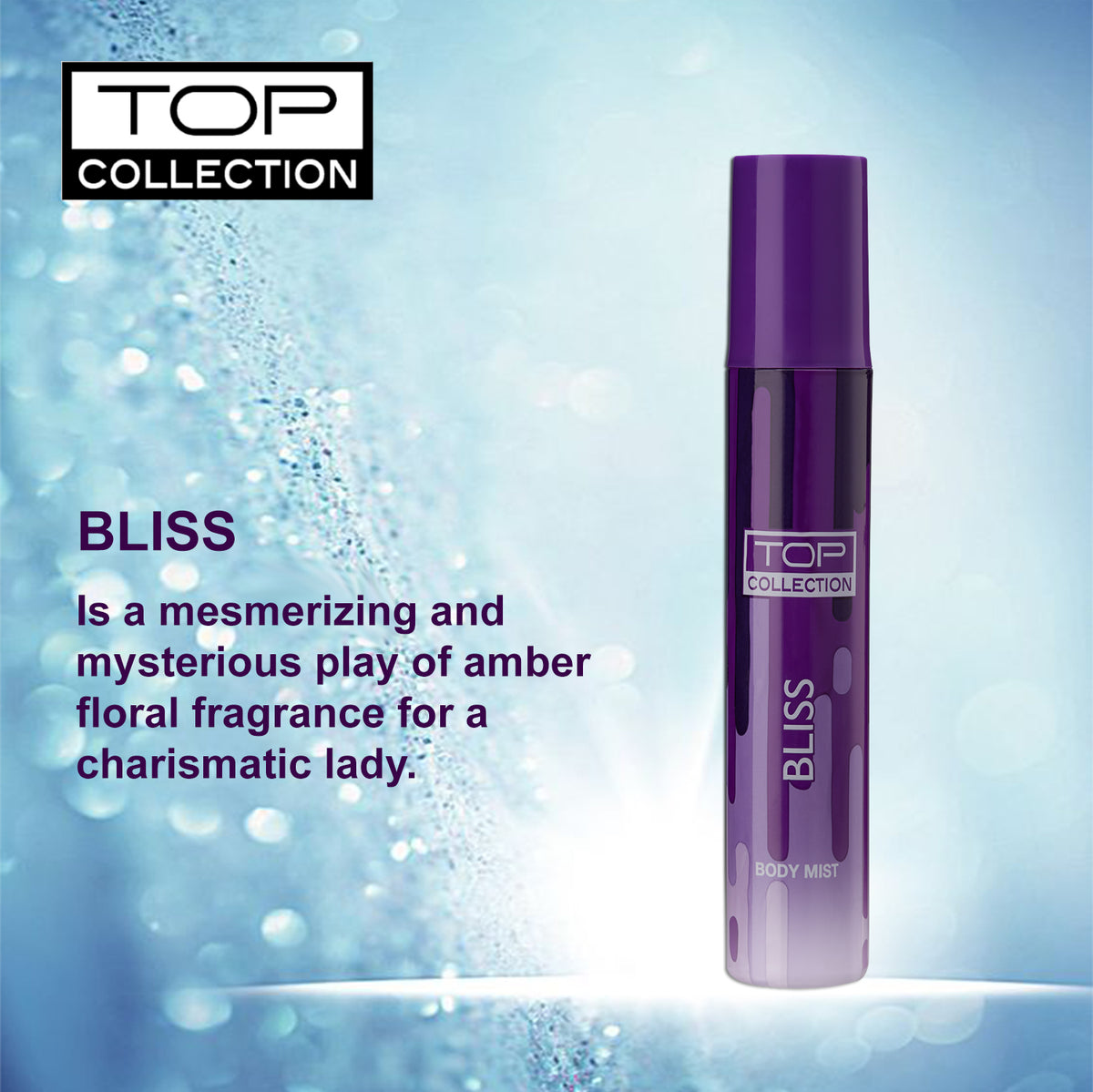 Top Collection Body Mist - Bliss, 75ml