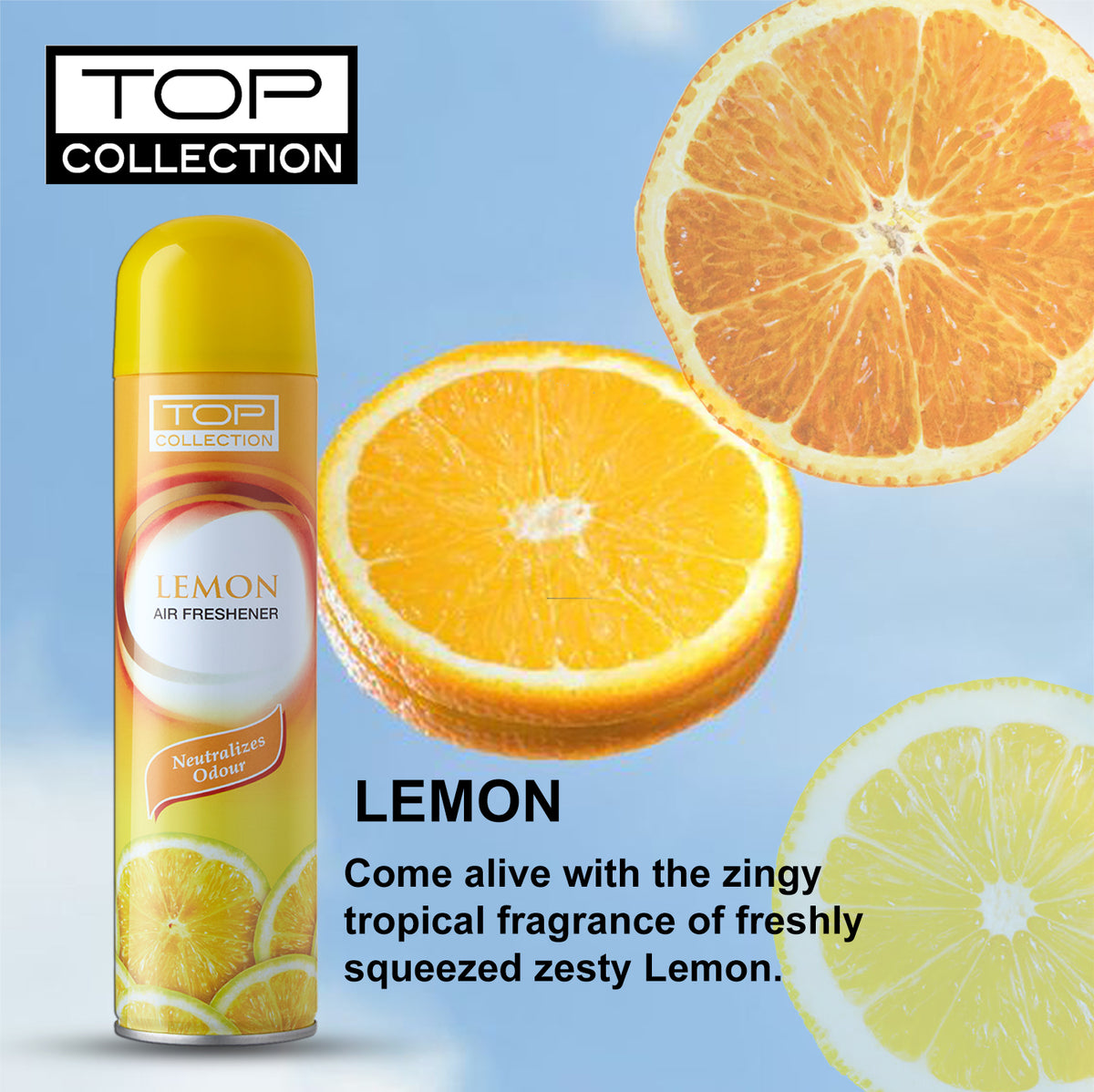 Top Collection Air Freshener - Lemon, 300ml
