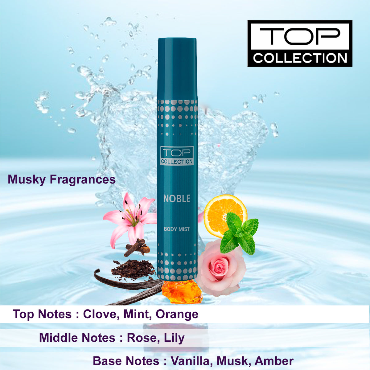 Top Collection Body Mist - Noble, 75ml