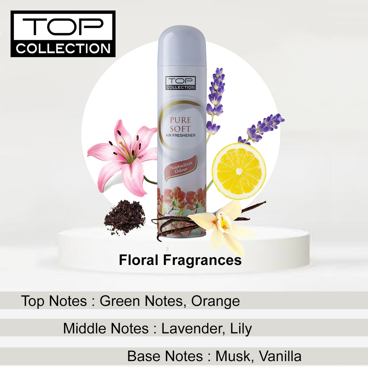 Top Collection Air Freshener - Pure Soft, 300ml