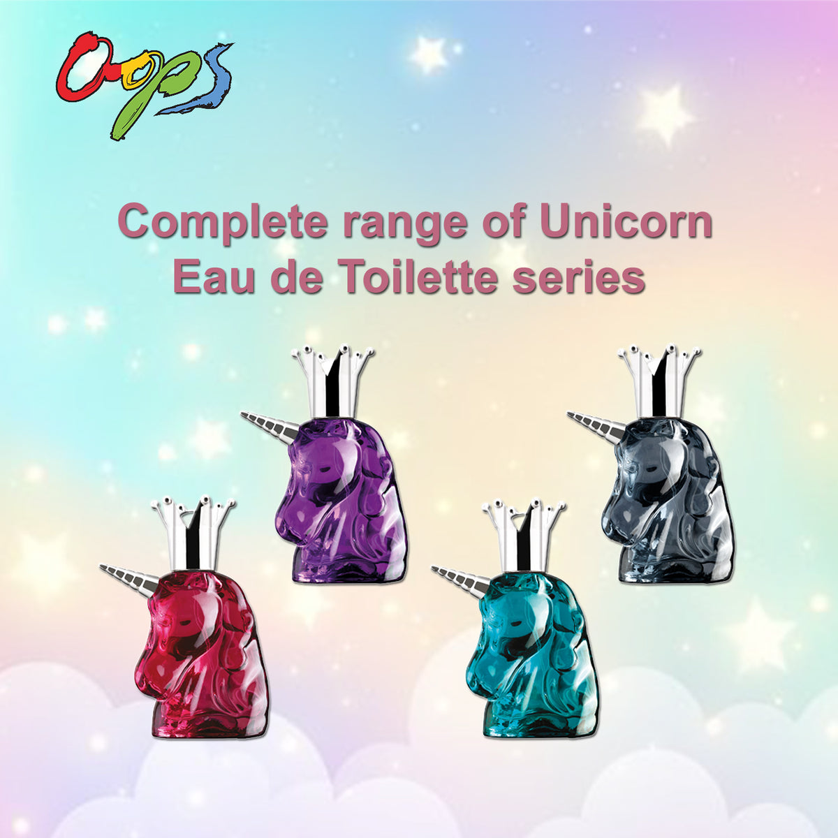 Oops Unicorn Eau De Toilette - Rainbow, 50ml Gardenia Cosmotrade LLP