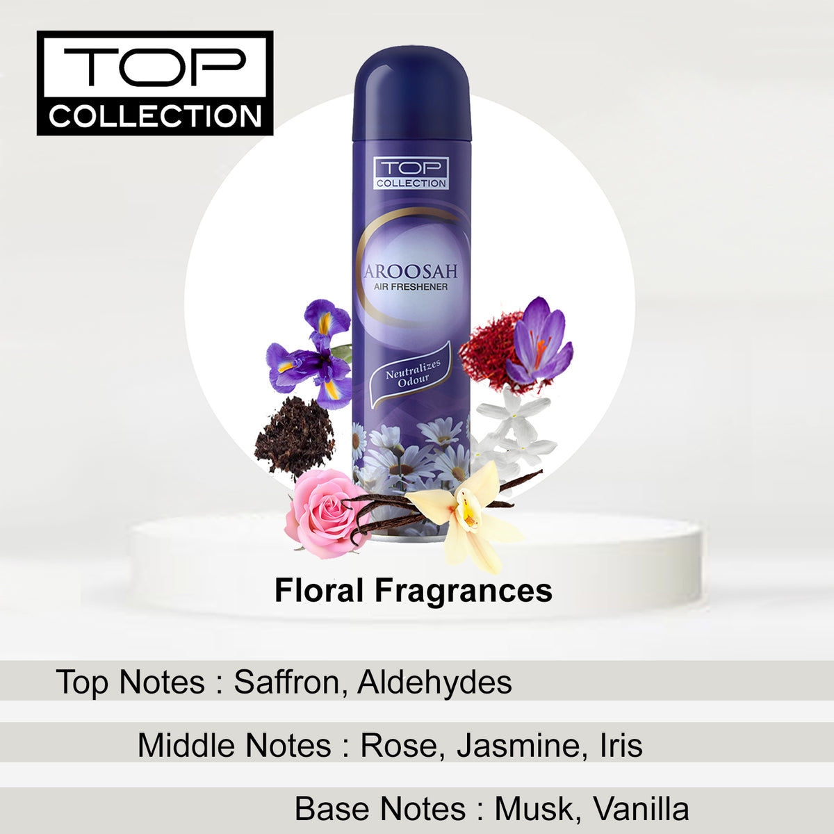 Top Collection Air Freshener - Aroosah, 300ml