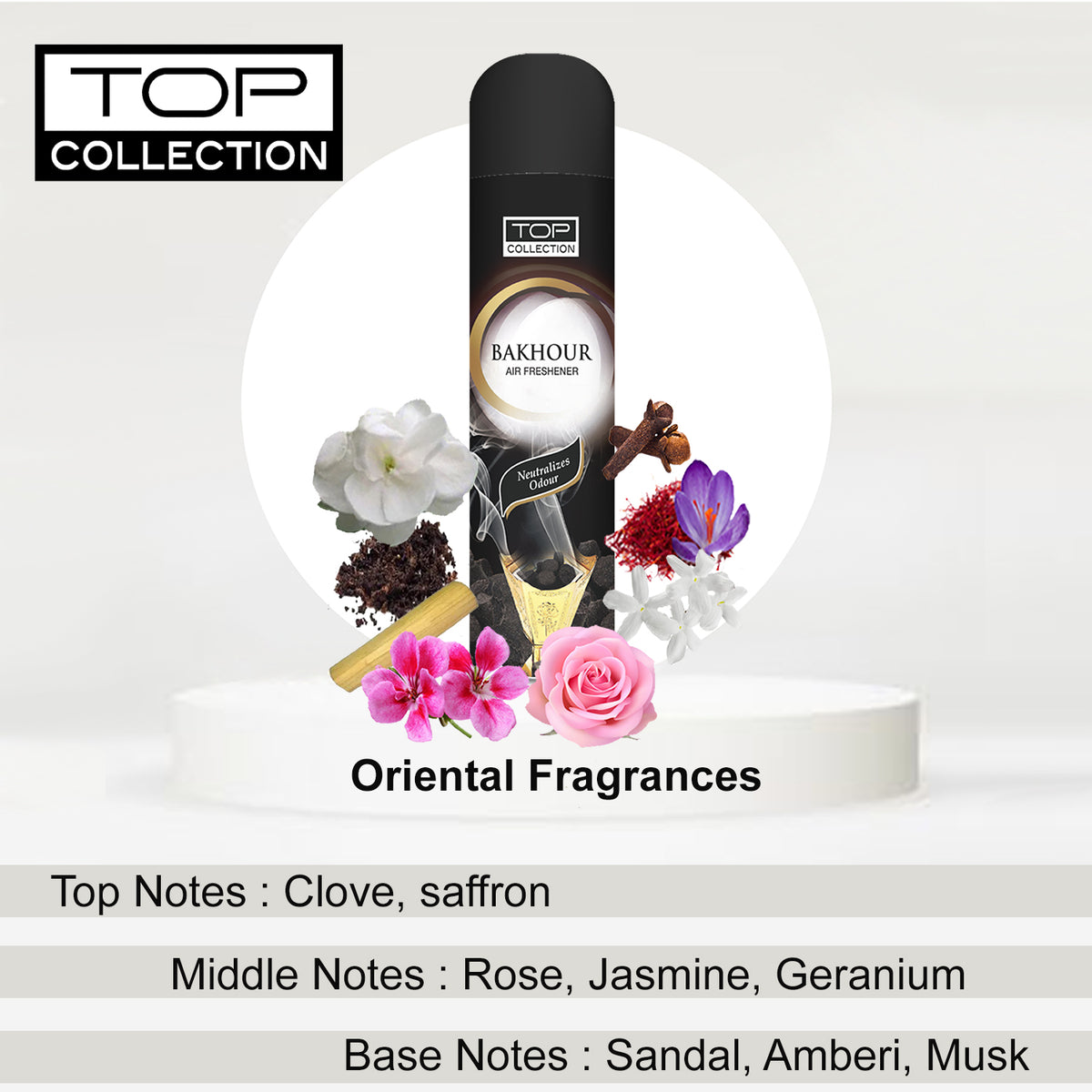 Top Collection Air Freshener - Bakhour, 300ml