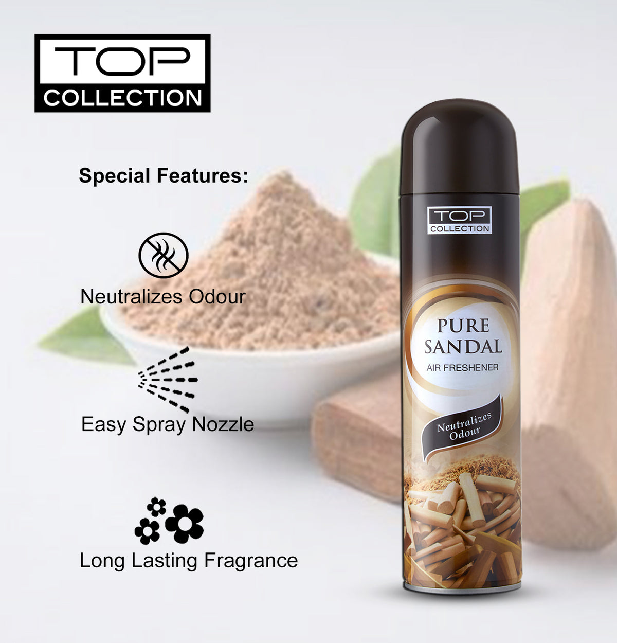 Top Collection Air Freshener - Pure Sandal, 300ml