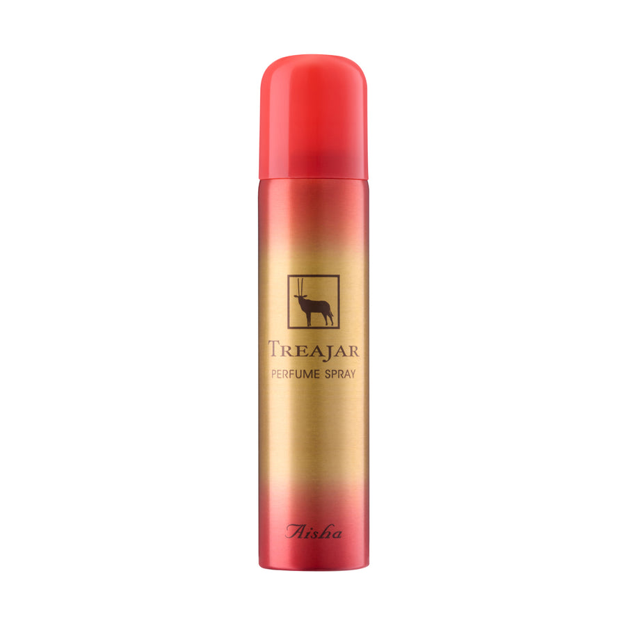 Treajar Deodorant Perfume Spray - Aisha, 75ml