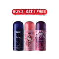 Top Collection Deodorant Perfume Spray Combo Offer 1 (GET 2 FREE) | Made in UAE