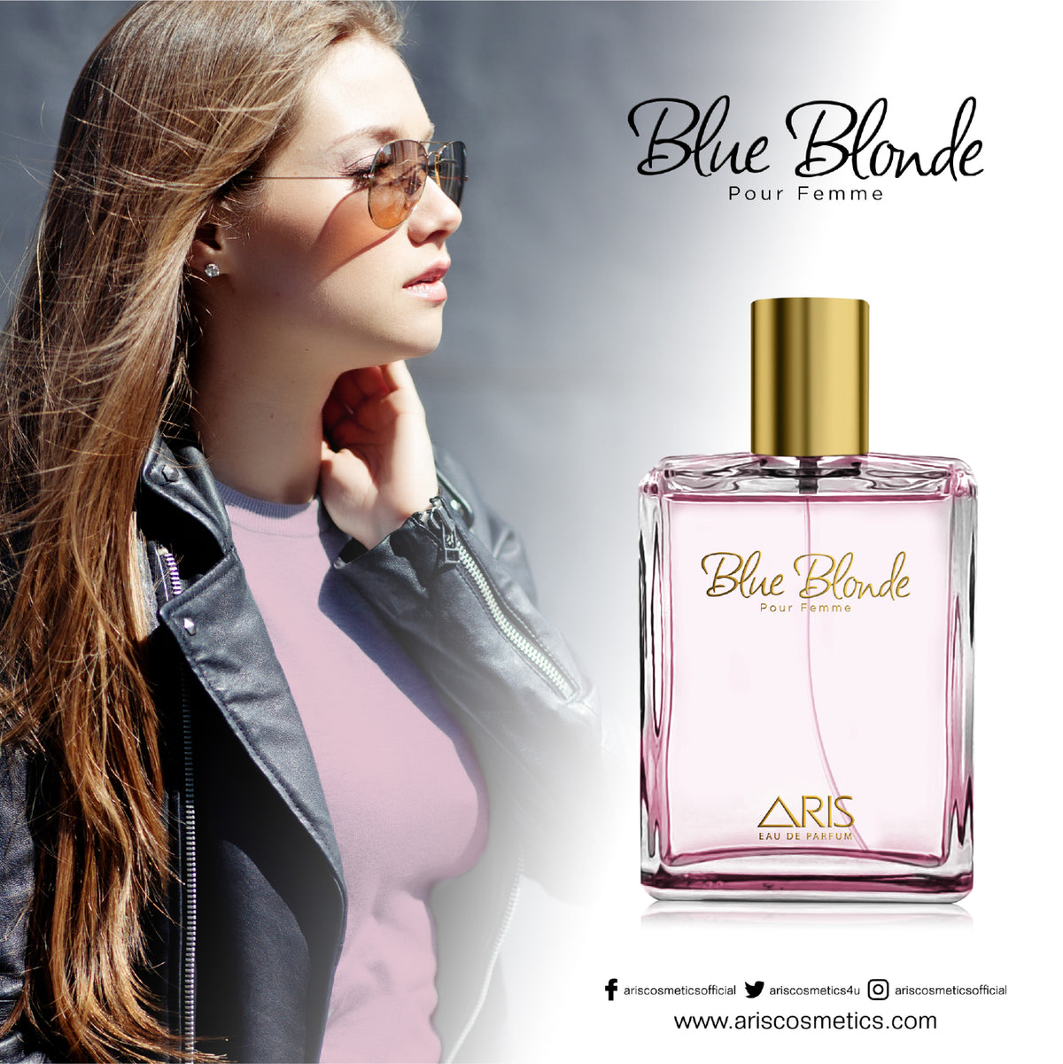 Aris Cosmetics Eau De Parfum - Blue Blonde, 100ml  | USA