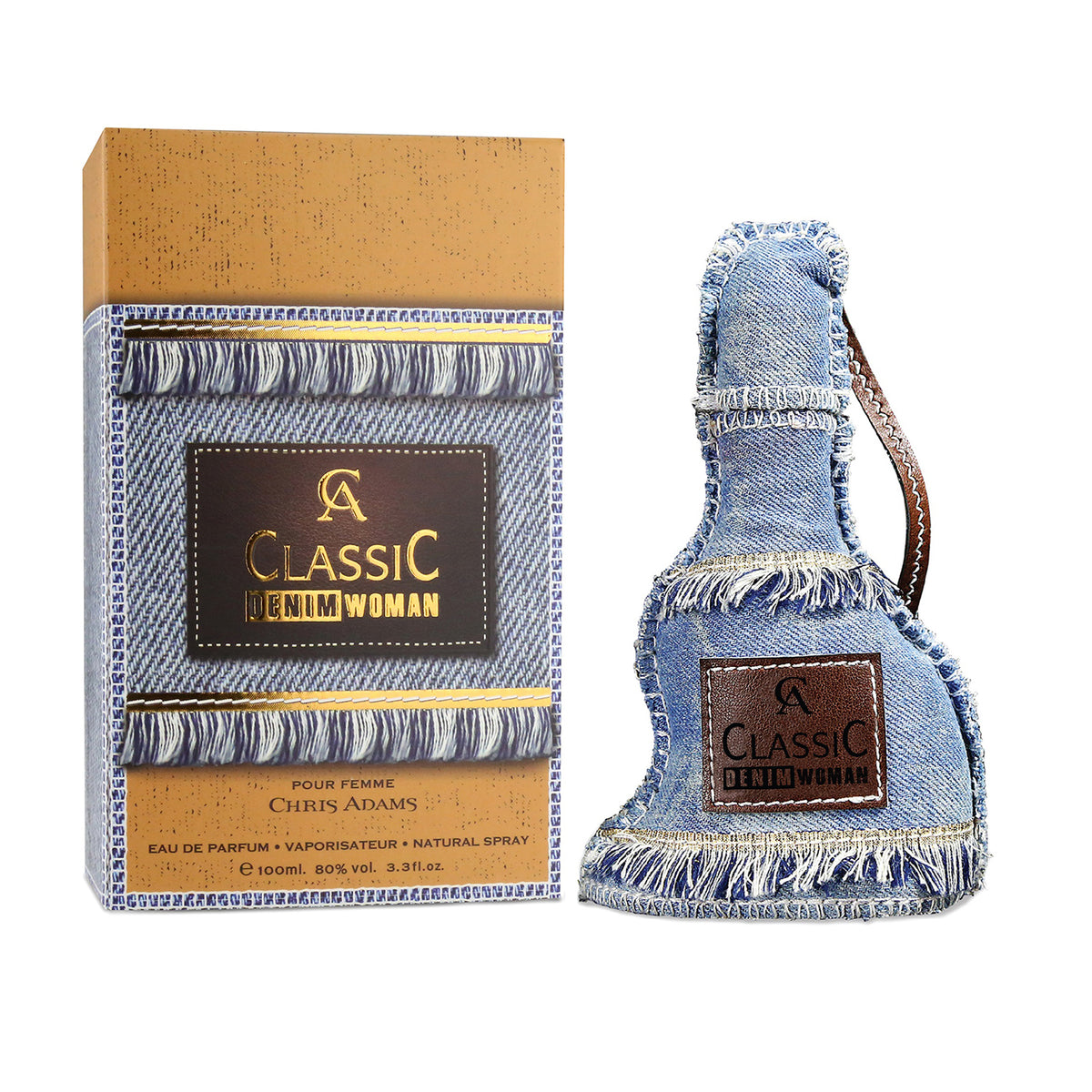 Chris Adams Eau De Parfum - CA Classic Denim Woman, 100ml