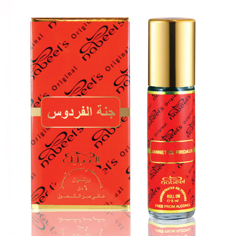 Nabeel Concentrated Oil (Roll on) - Jannet El Firdaus, 6ml Gardenia Cosmotrade LLP