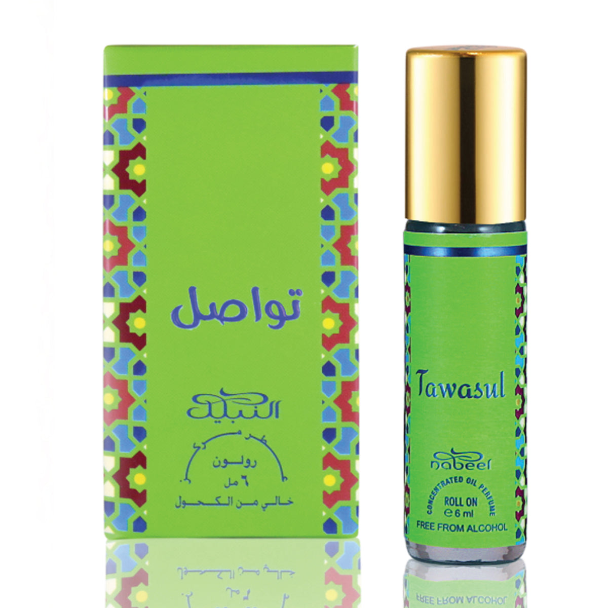 Nabeel Concentrated Oil (Roll on) - Tawasul, 6ml Gardenia Cosmotrade LLP