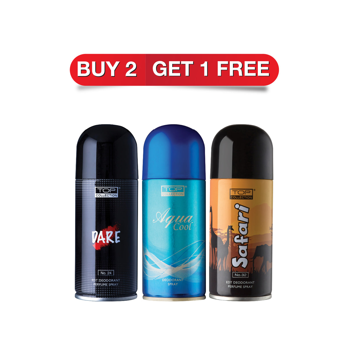 Top Collection Deodorant Perfume Spray Combo Offer 1 (GET 5 FREE)