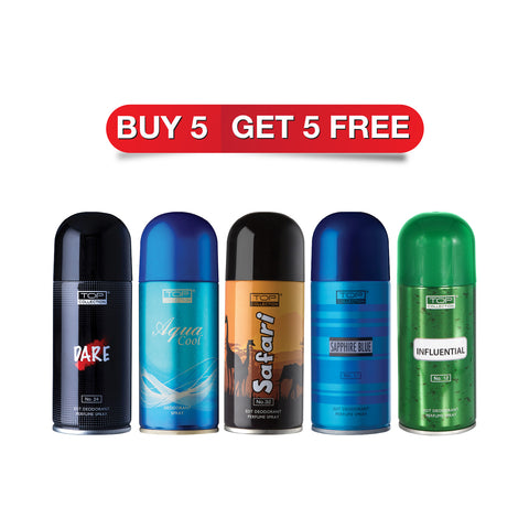 Top Collection Deodorant Perfume Spray Combo Offer 2 (GET 5 FREE)