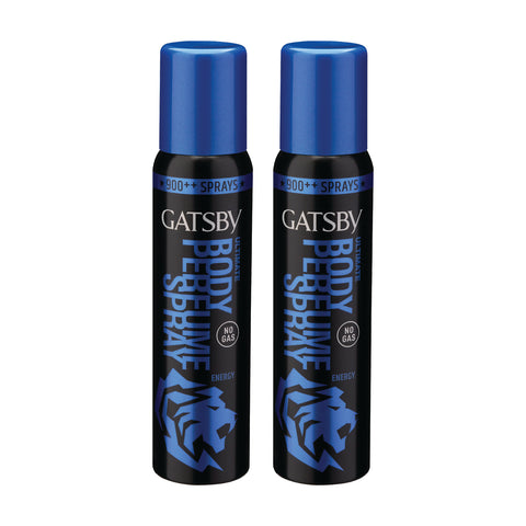 Gatsby Ultimate Body Perfume Spray - Energy, 120 ml : Buy 1 Get 1 Free! Gardenia Cosmotrade LLP