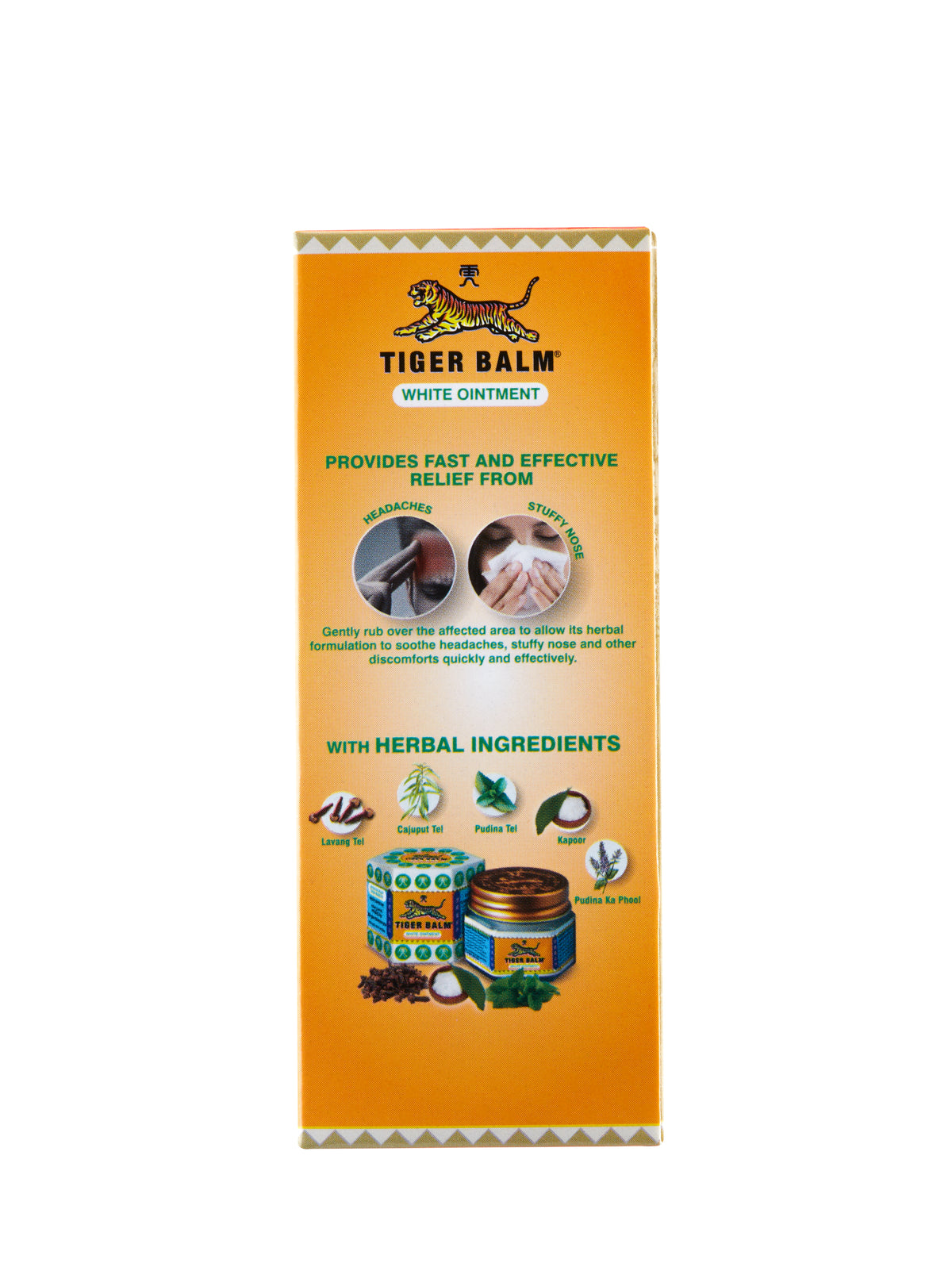 Tiger Balm Red Ointment For Effective Relief From Body Pain, Joint Pain, Knee Pain, Muscular Ache & Sprain | Ayurvedic Pain Relief Balm | 21ml | Pack of 4