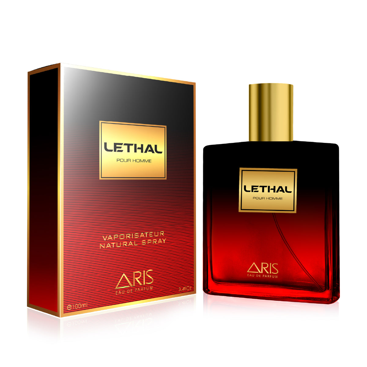 Aris Cosmetics Eau De Parfum - Lethal, 100ml  | USA