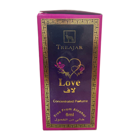 Treajar Concentrated Oil Perfume - Love, 6ml Gardenia Cosmotrade LLP