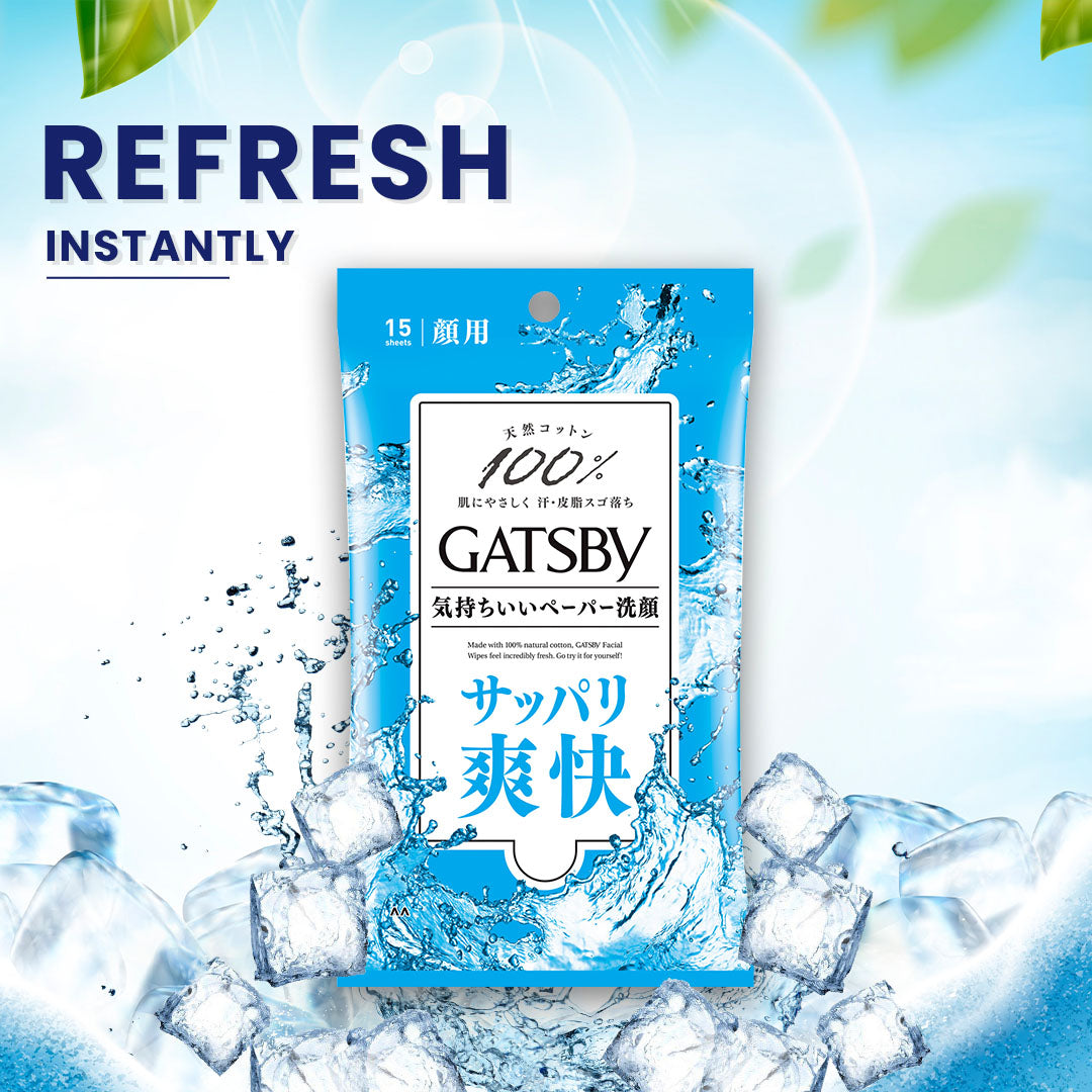 Gatsby Facial Wipes -15N Gardenia Cosmotrade LLP