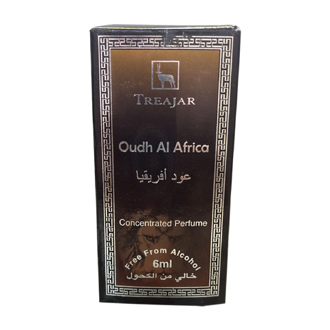 Treajar Concentrated Oils - Oudh Al Africa, 6ml Gardenia Cosmotrade LLP