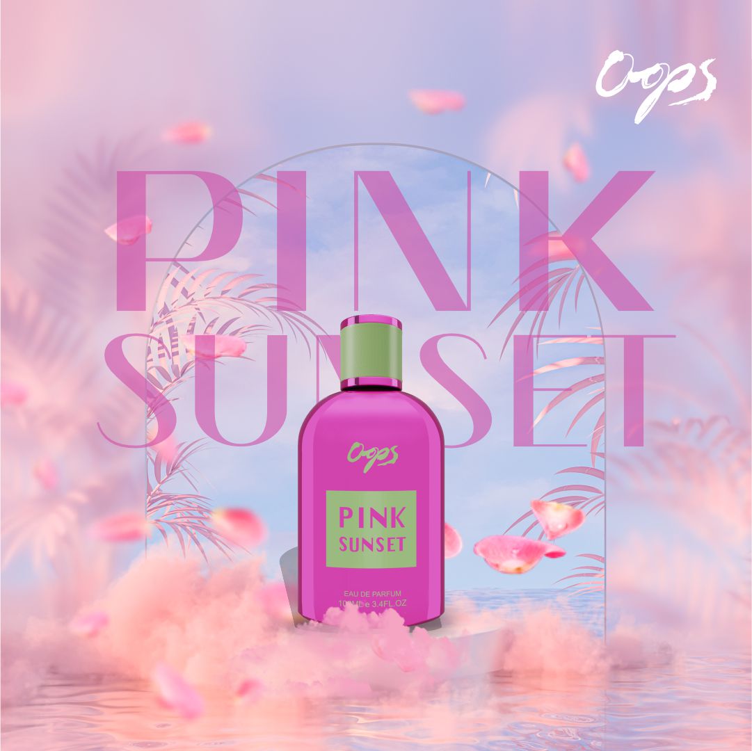 Oops Eau De Parfum - Pink Sunset, 100ml Gardenia Cosmotrade LLP