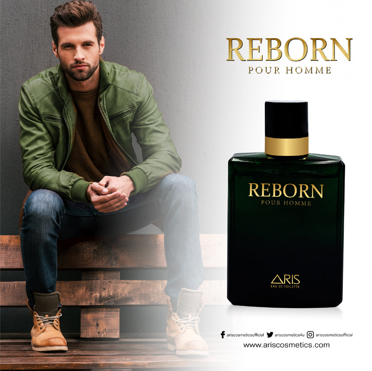 Aris Cosmetics Eau De Toilette - Reborn, 100ml  | USA