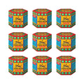 Tiger Balm Red Ointment For Effective Relief From Body Pain, Joint Pain, Knee Pain, Muscular Ache & Sprain | Ayurvedic Pain Relief Balm | 21ml | Pack of 9