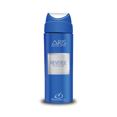 Aris Cosmetics Deodorant Body Spray - Reverse, 200ml  | USA