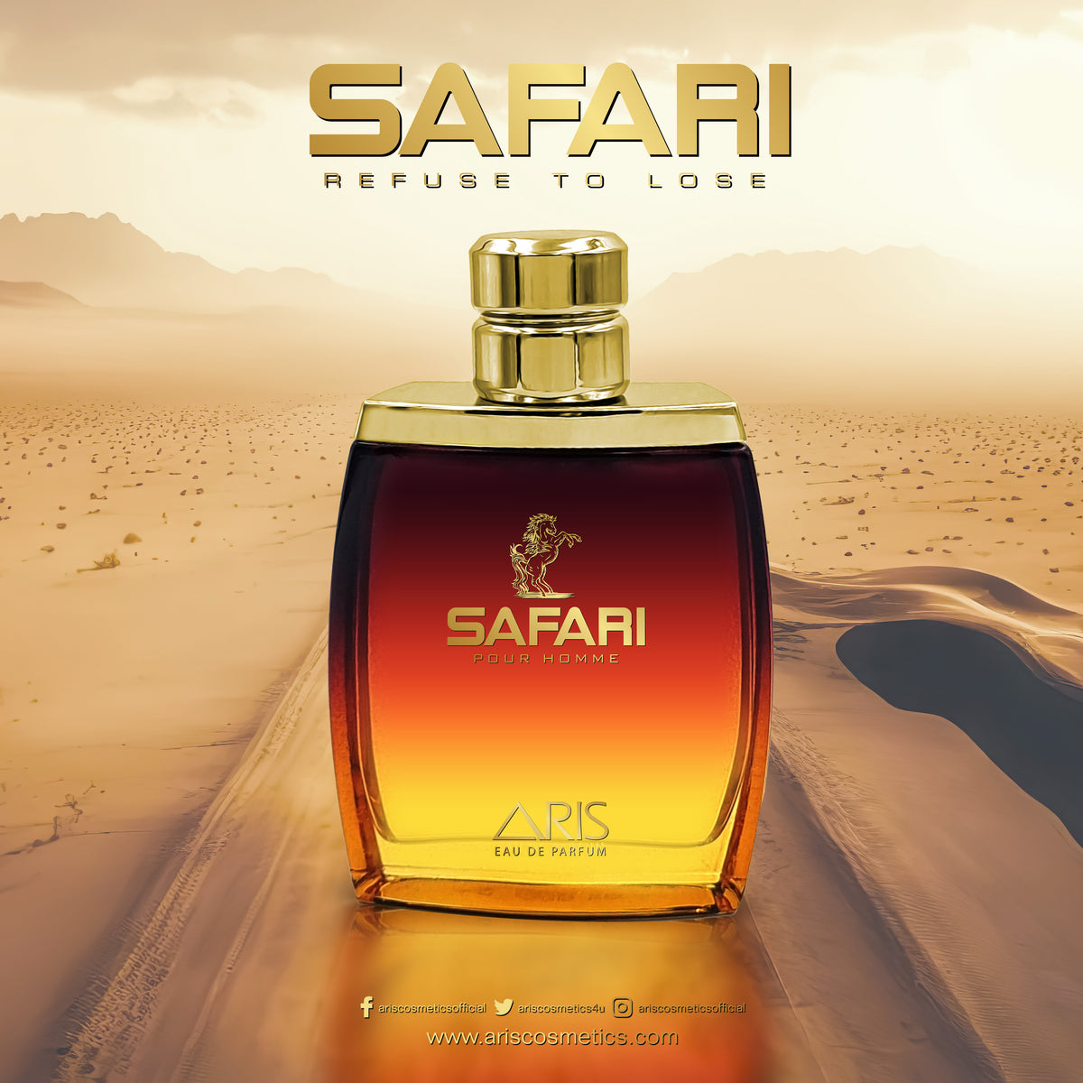 Aris Cosmetics Eau De Parfum - Safari, 100ml  | USA