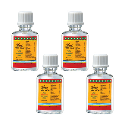 Tiger Balm Oil, 3ml (Pack of 4)