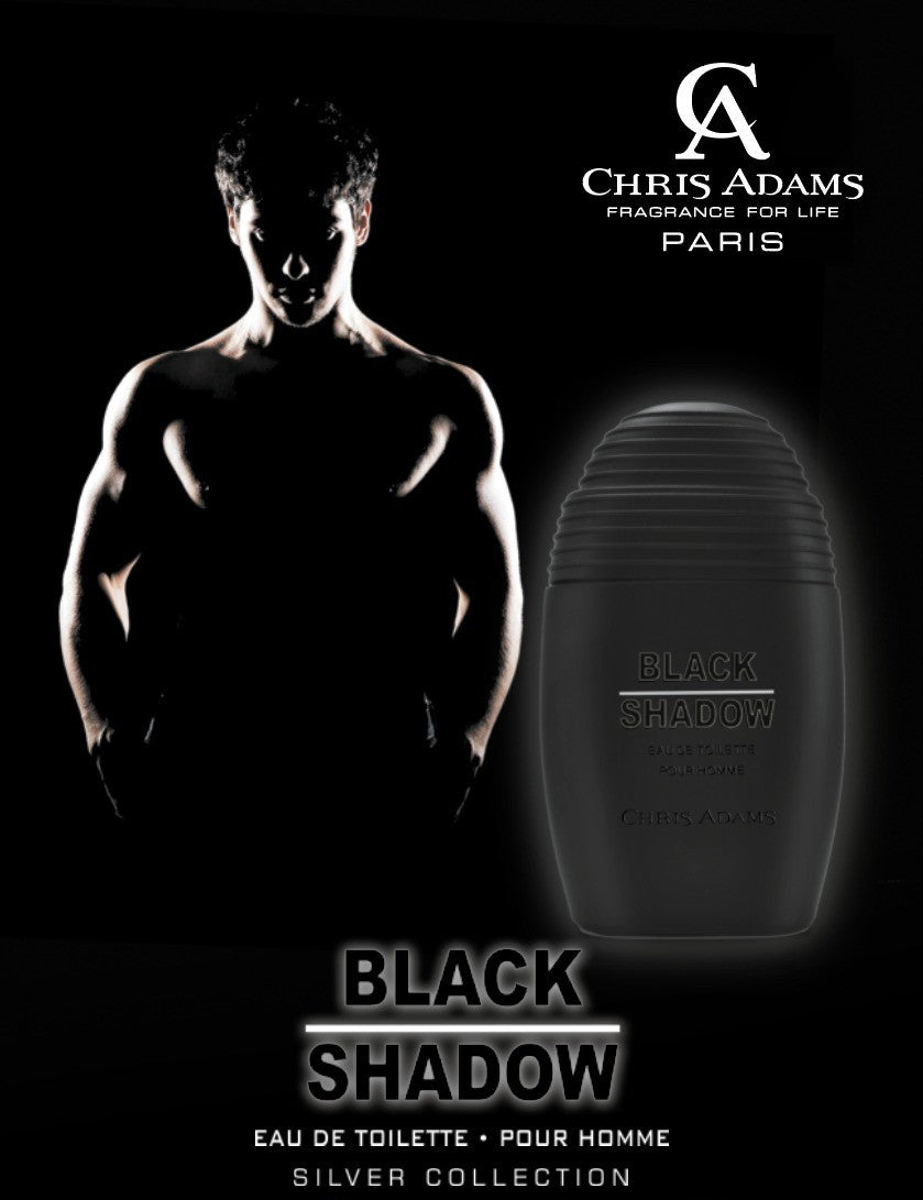 Chris Adams Eau De Toilette - Black Shadow, 100ml