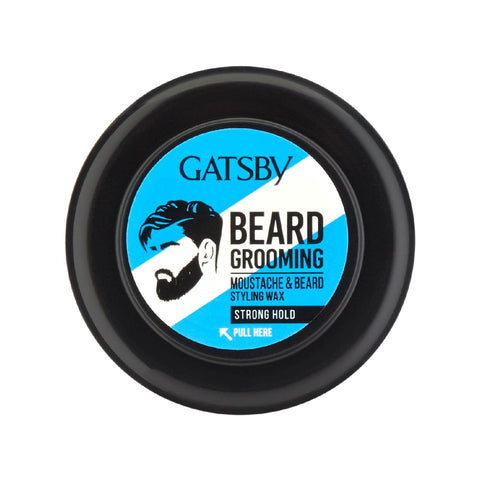 Gatsby Moustache & Beard Styling Wax - Strong Hold, 25g Gardenia Cosmotrade LLP
