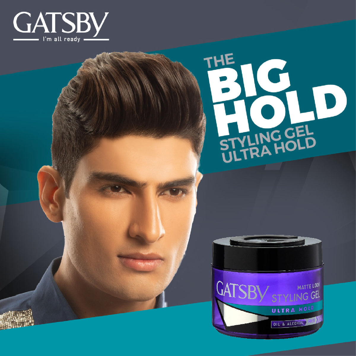Gatsby Hair Styling Gel - Ultra Hold, 300g Gardenia Cosmotrade LLP