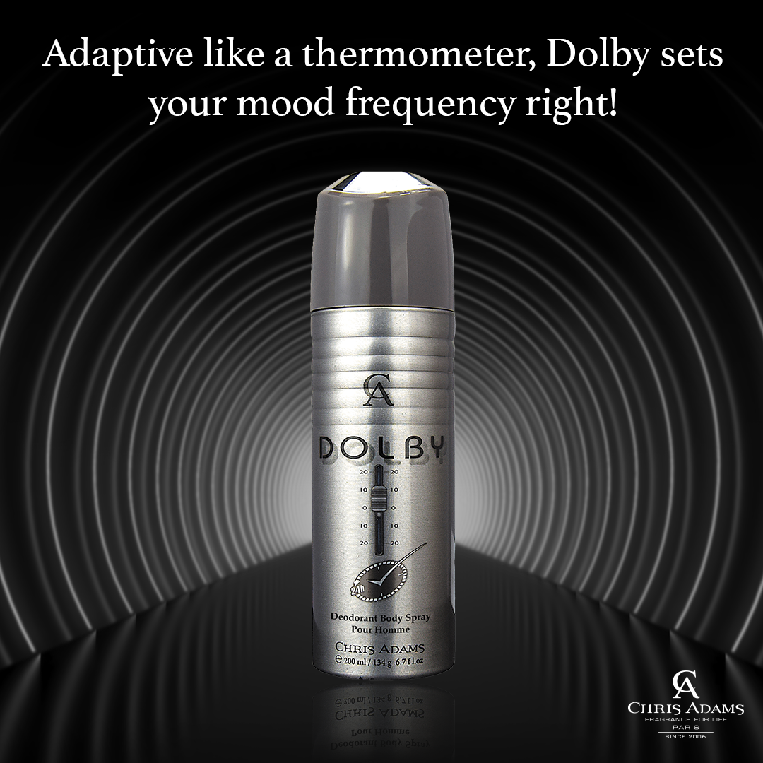 Chris Adams Deodorant Perfume Spray - Dolby, 200ml Gardenia Cosmotrade LLP