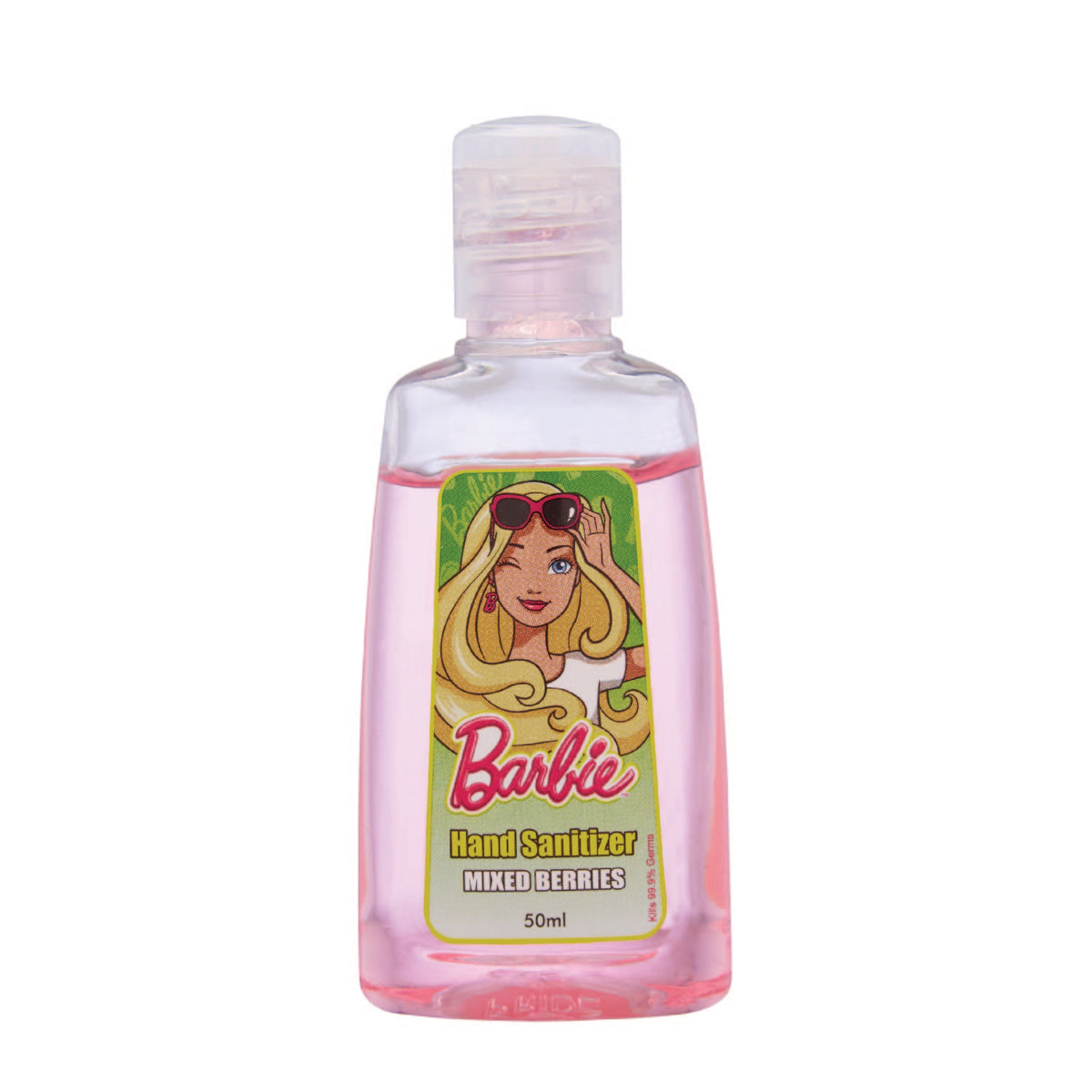 Barbie Hand Sanitizer - Mixed Berries, 50 ml Gardenia Cosmotrade LLP