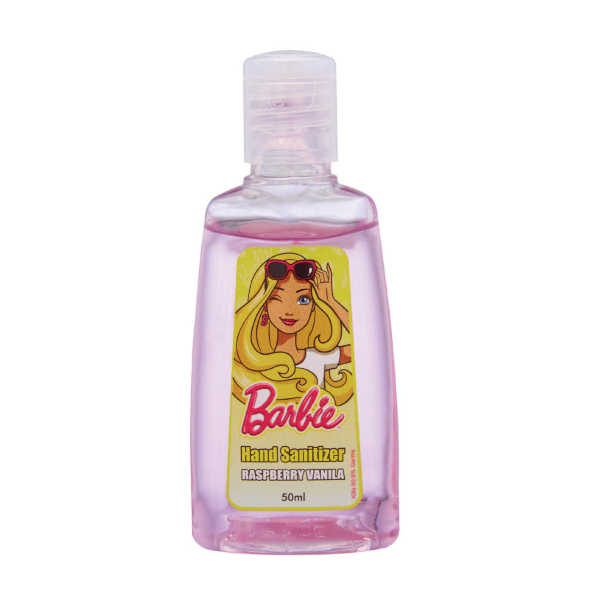 Barbie Hand Sanitizer - Raspberry Vanilla, 50 ml Gardenia Cosmotrade LLP