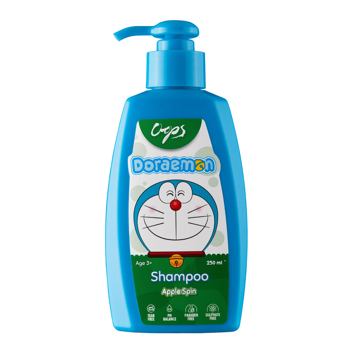Oops Doraemon Shampoo - Apple Spin, 250ml : Buy 1 Get 1 Free! Gardenia Cosmotrade LLP