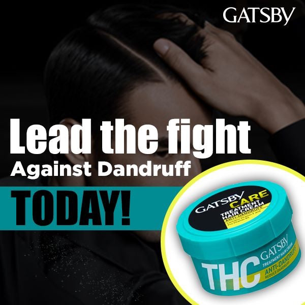 Gatsby Treatment Hair Cream - Anti Dandruff, 250g Gardenia Cosmotrade LLP