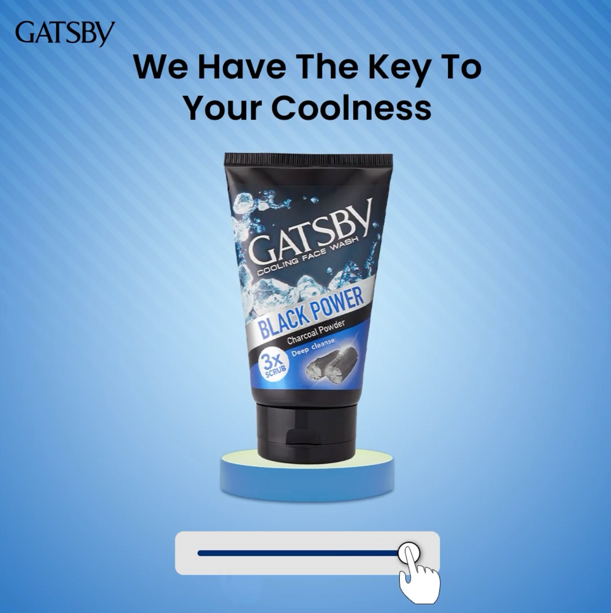 Gatsby Cooling Face Wash - Perfect Clean, 50g Gardenia Cosmotrade LLP