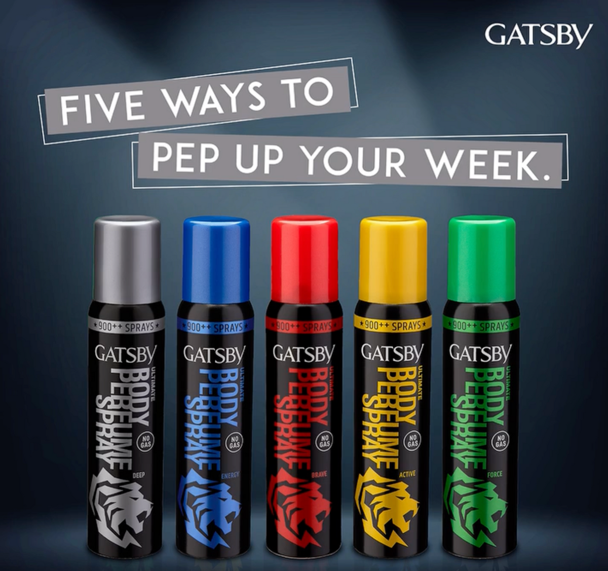 Gatsby Ultimate Body Perfume Spray - Deep, 120 ml : Buy 1 Get 1 Free! Gardenia Cosmotrade LLP